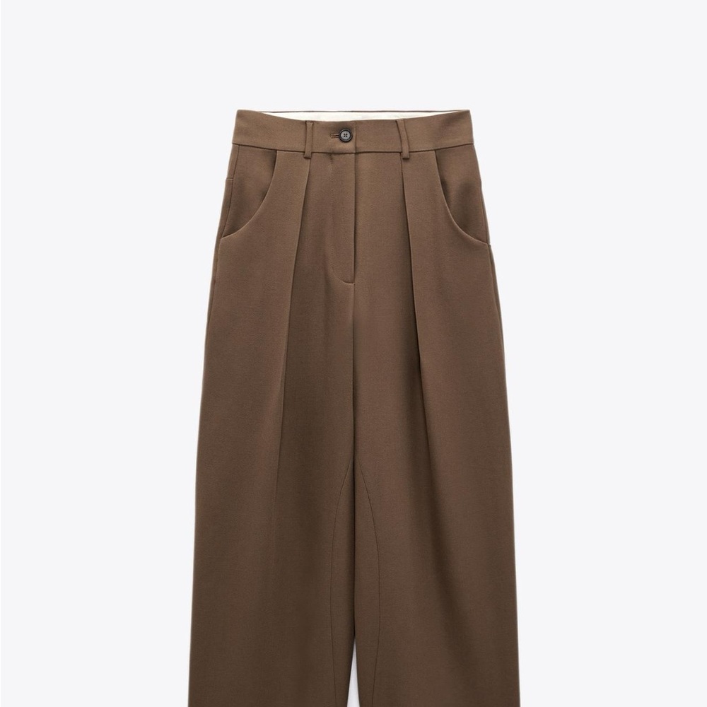 Zara Brown Pantsuit